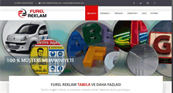 Desktop Screenshot of furelreklam.com