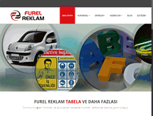 Tablet Screenshot of furelreklam.com